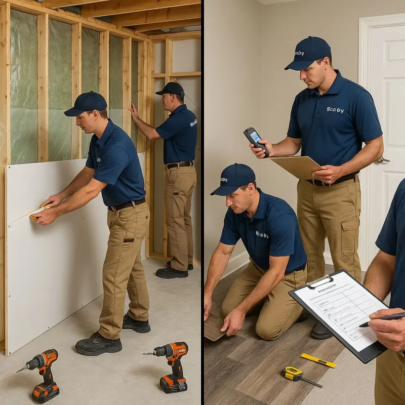 Repairs and Reconstruction process in Windsor, NC
