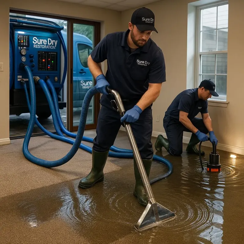 Water Extraction and Removal process in Windsor, NC